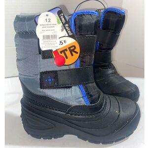 Boys Winter Boots Size 12 Wonder Nation Temperature Rated skid Resistant! NEW!